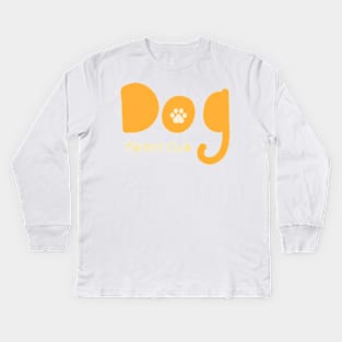 Dog Parent Club Kids Long Sleeve T-Shirt